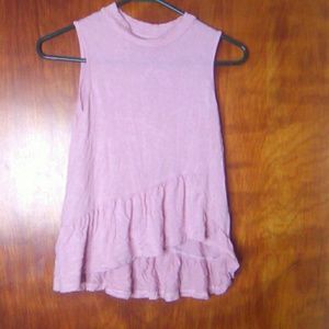 Girls pink top